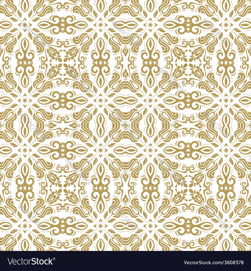 Orient seamless pattern abstract background