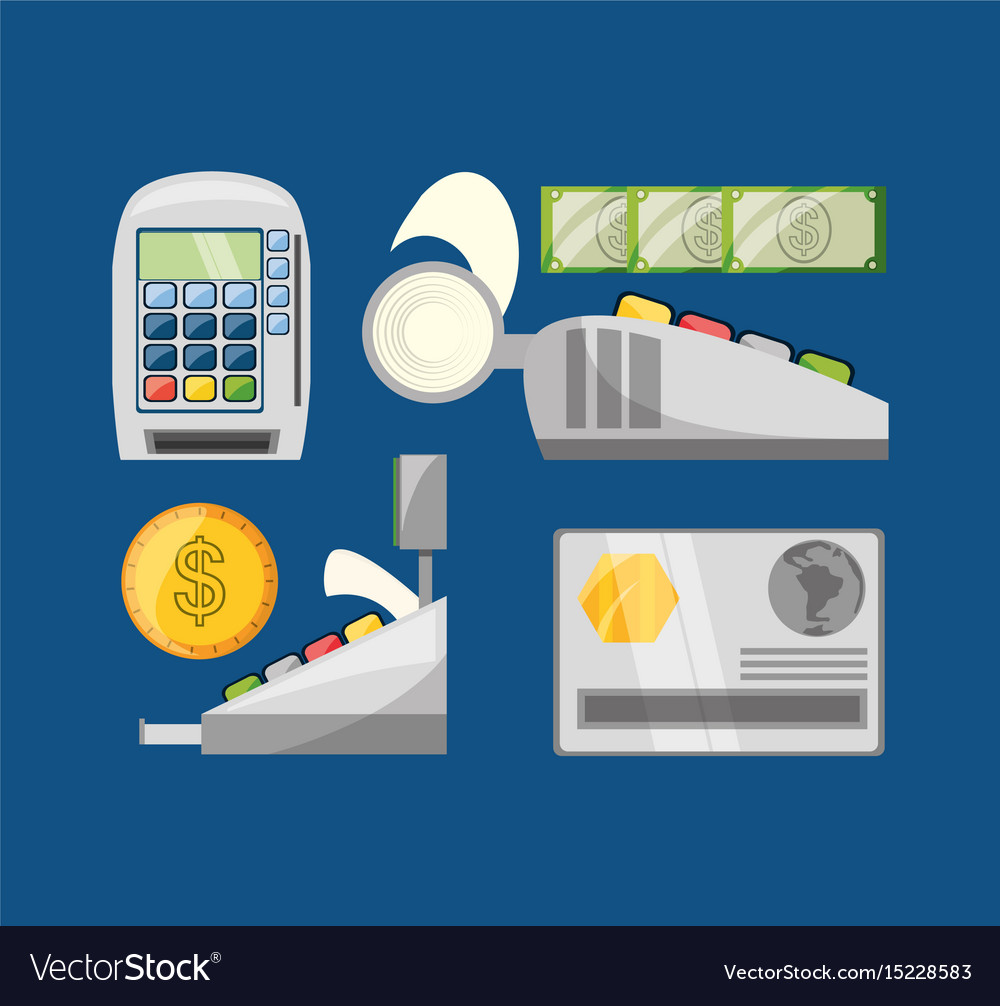 Credit card payment shopping concept