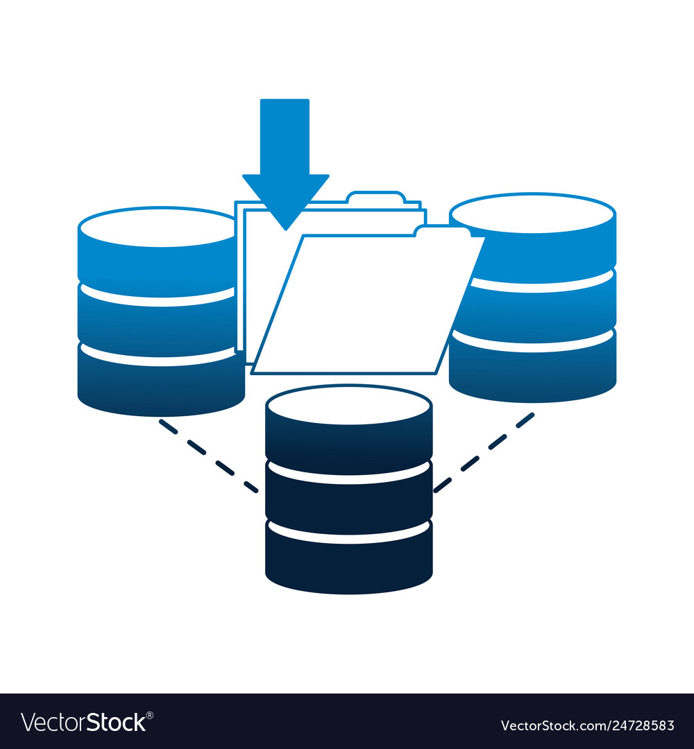 Database center download data file sharing
