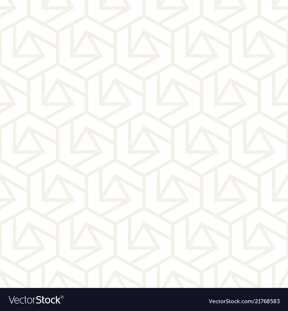 Seamless subtle lines mosaic pattern modern vector image Seamless subtle lines mosaic pattern modern