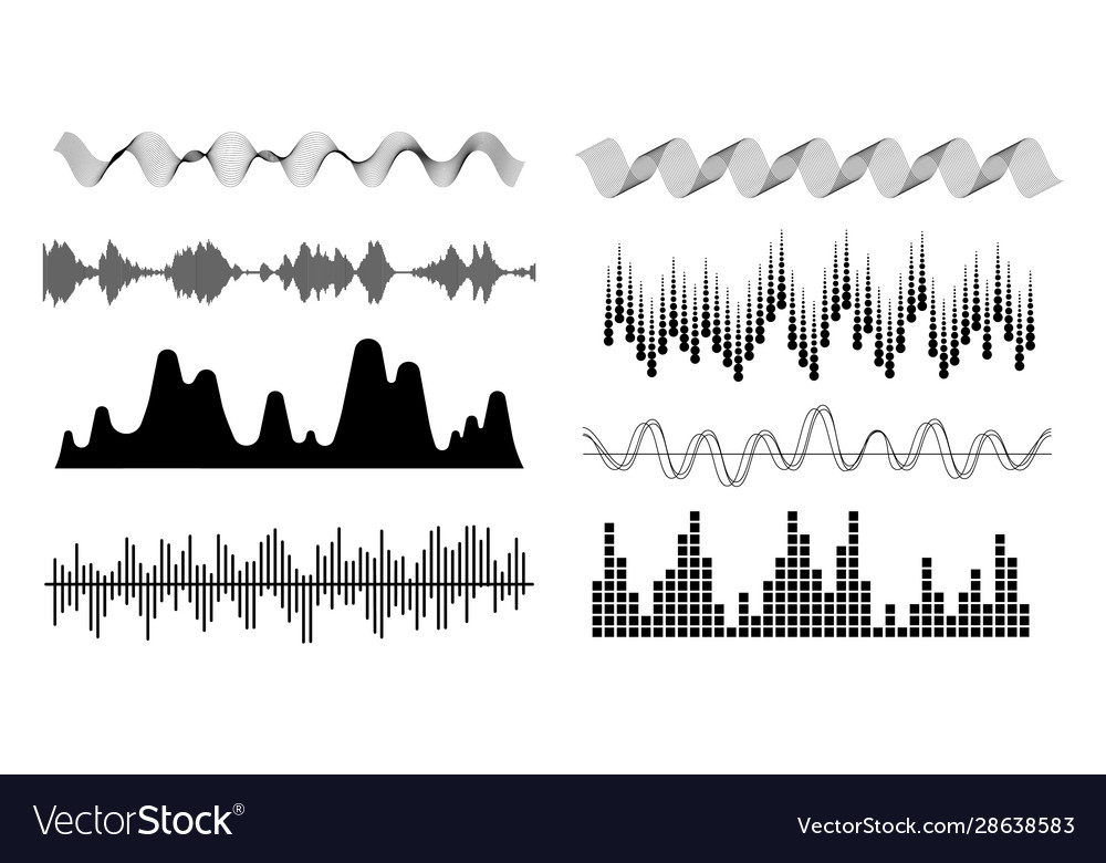 Set waving vibration and pulsing lines