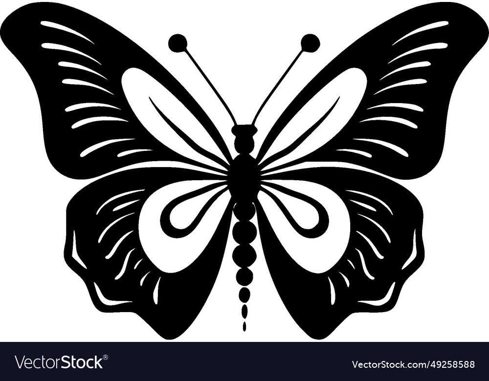 Schmetterling - hochwertiges Logo ideal für T-Shirt vector image Schmetterling - hochwertiges Logo ideal für T-Shirt