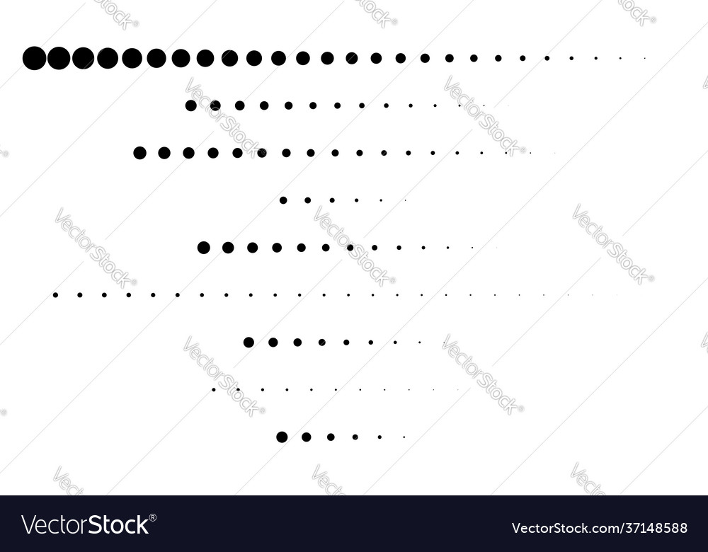 Dot circles dotted lines abstract design element vector image Dot circles dotted lines abstract design element