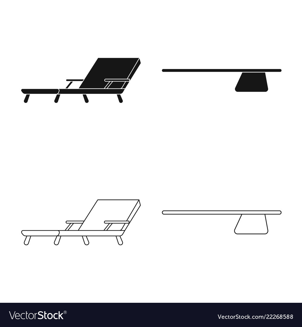 Isolated object of pool and swimming icon