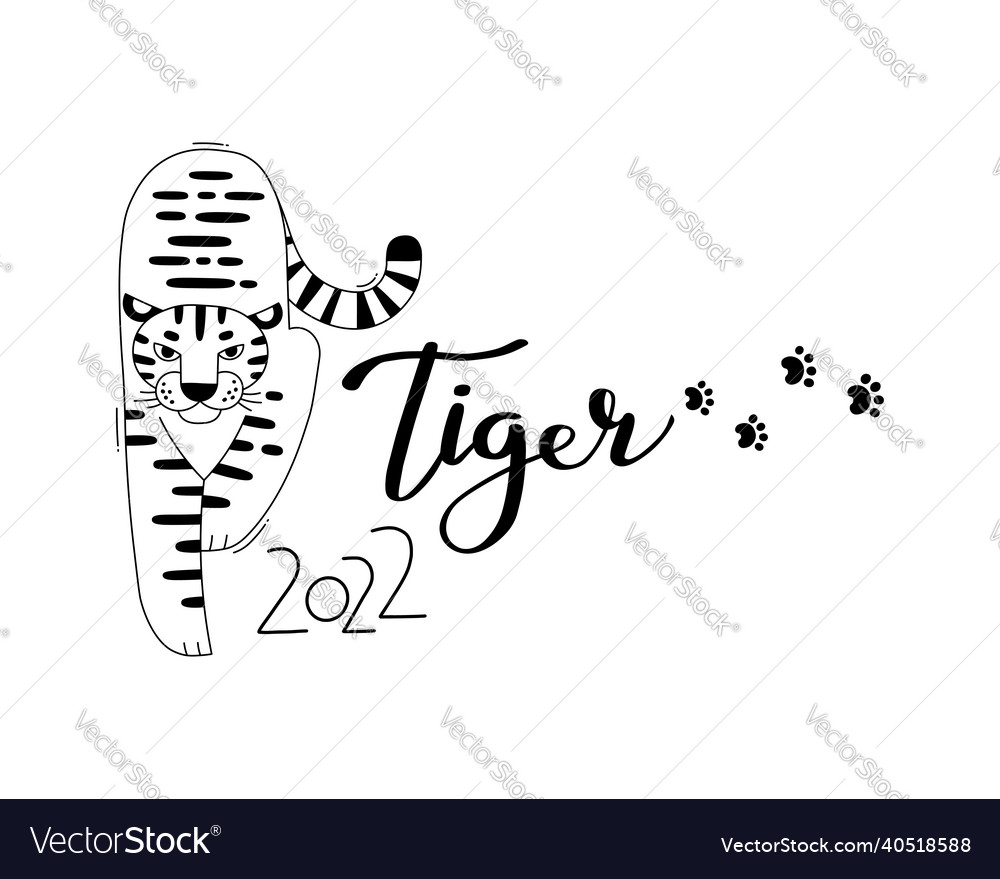 Tiger is the zodiac symbol of 2022 new