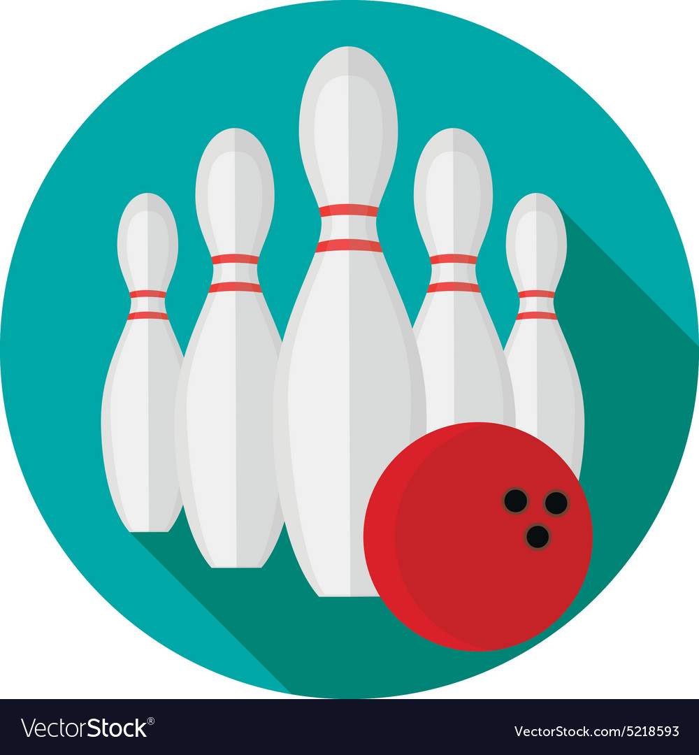 Bowling Royalty Free Vector Image - VectorStock