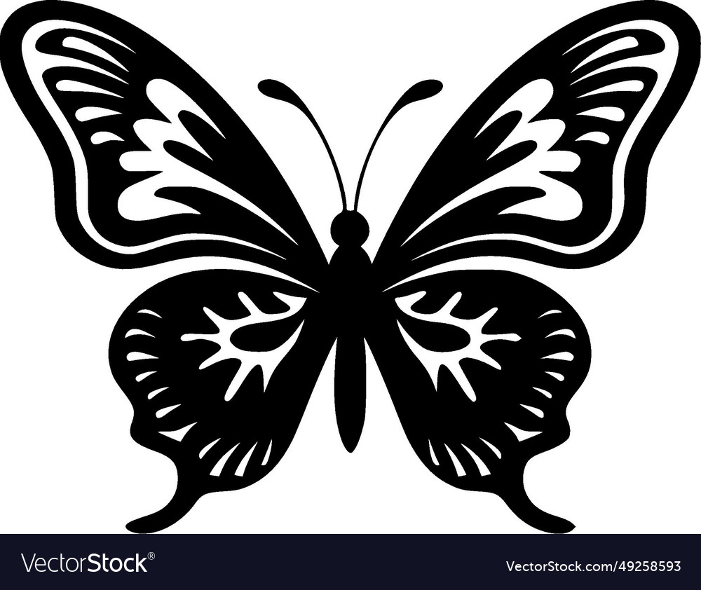 Schmetterling - hochwertiges Logo ideal für T-Shirt vector image Schmetterling - hochwertiges Logo ideal für T-Shirt