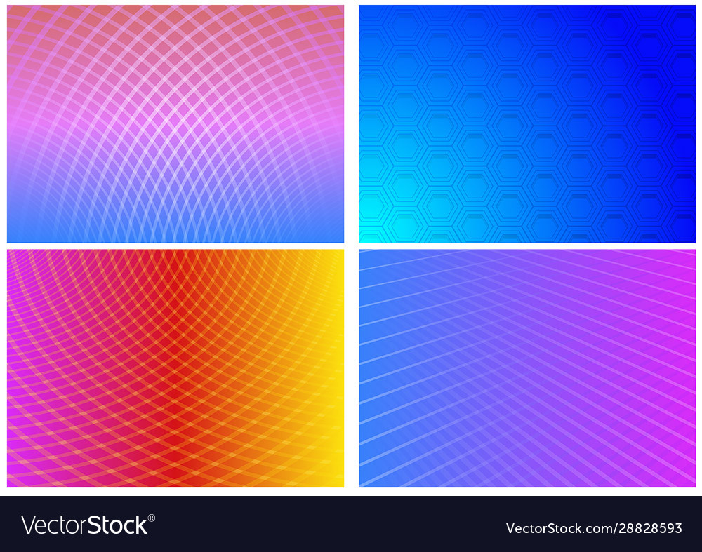 Geometric Pattern Set - Colorful Textures