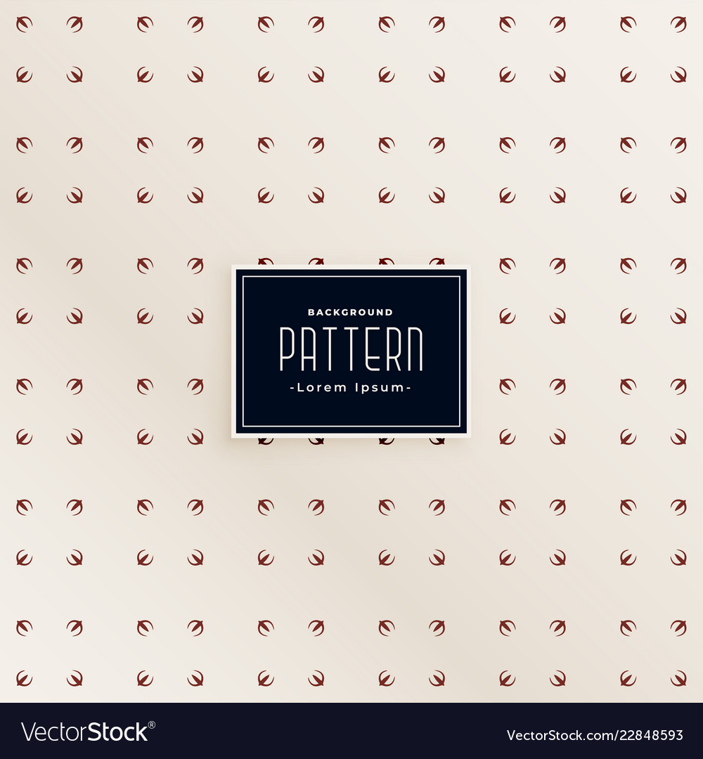 Minimal small cute pattern background