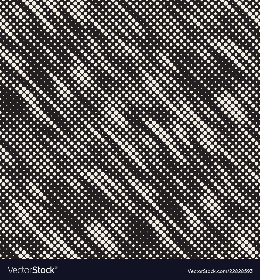 Modern Stylish Halftone Textur Endless Abstract