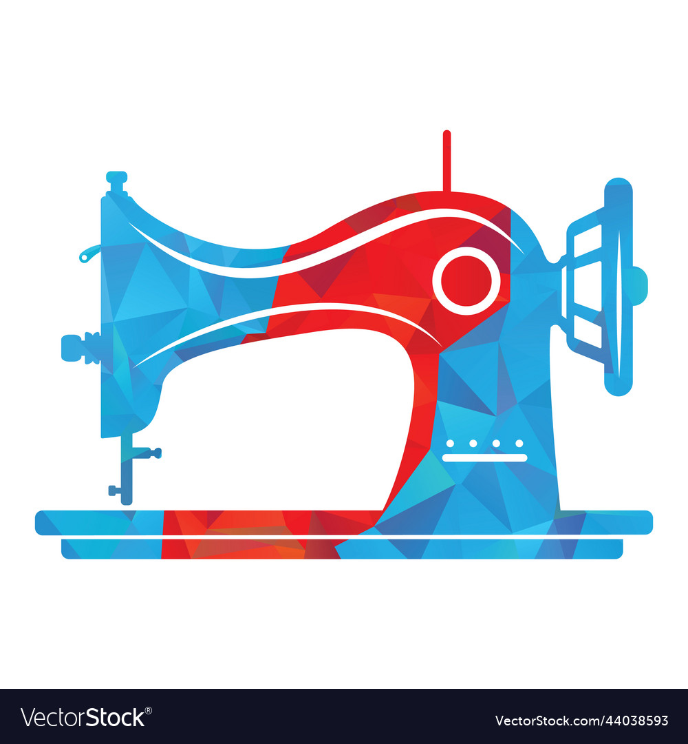 Vintage Sewing Machine Icon Royalty Free Vector Image 9840