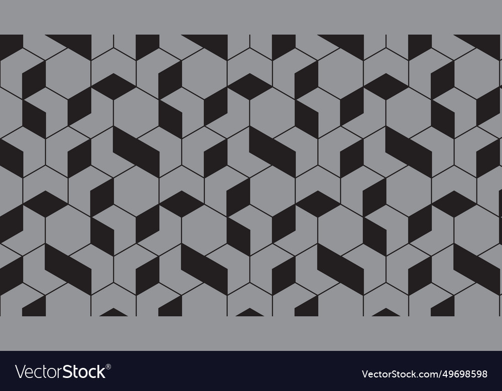 Abstract repeating geometric seamless pattern Vector Image Abstract repeating geometric seamless pattern