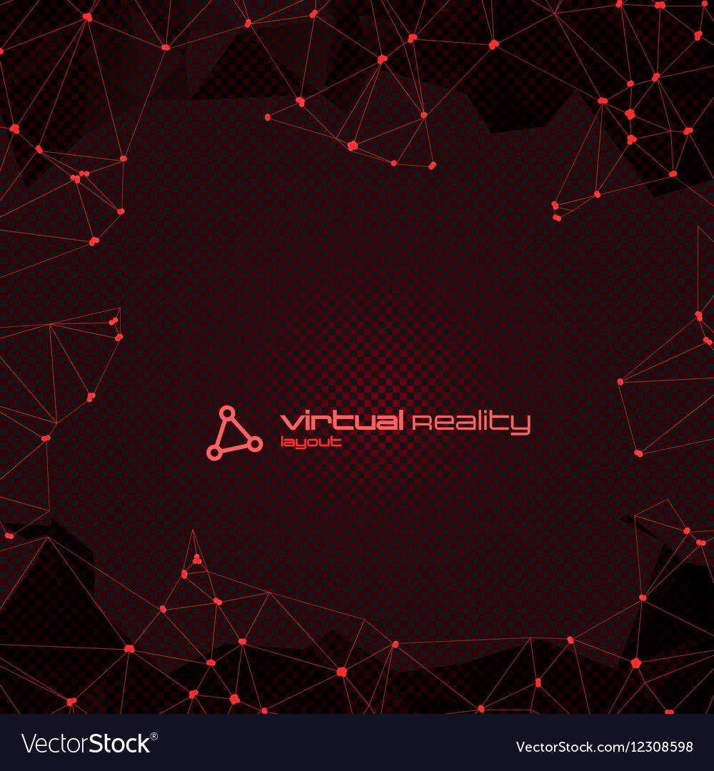 Abstract triangular background