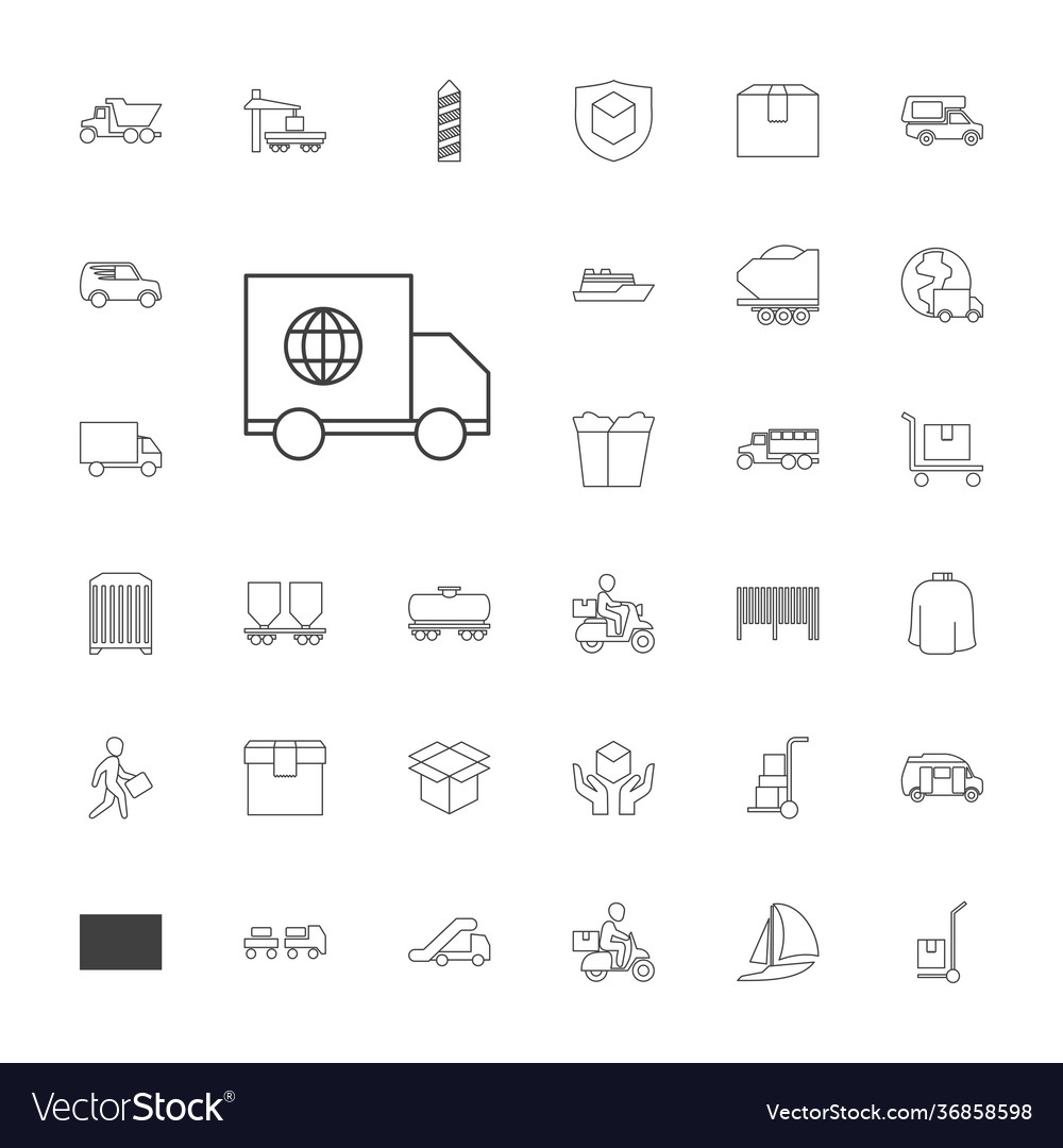 Delivery icons