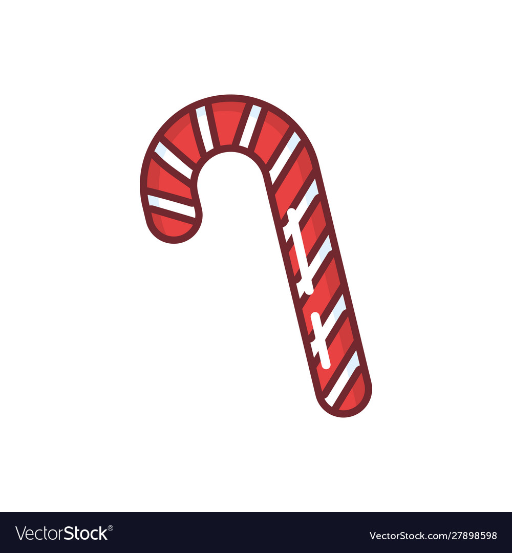 Merry christmas candy cane design