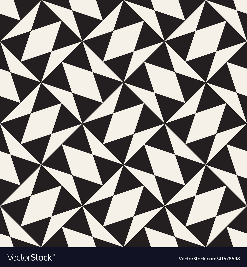 Seamless pattern repeating geometric elements vector image Seamless pattern repeating geometric elements