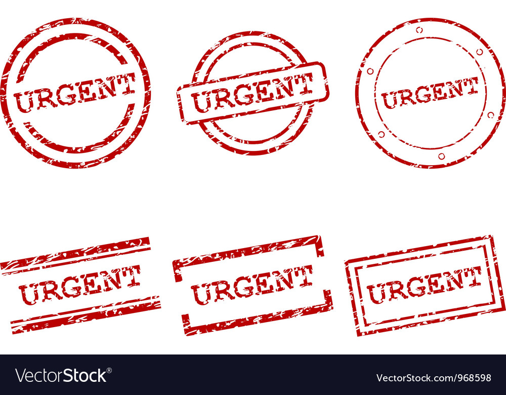 Urgent stamps