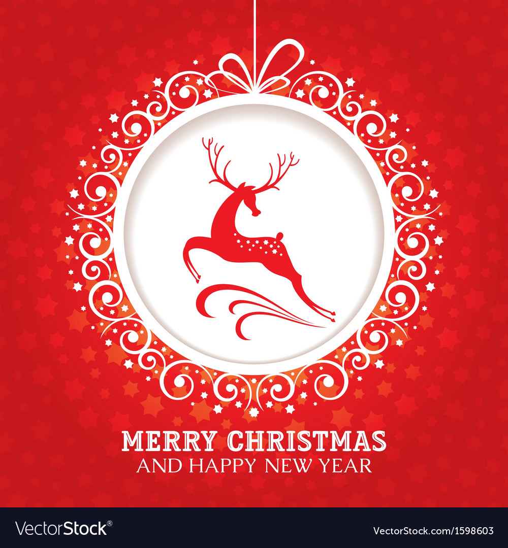 Christmas Card - Festive Ornament