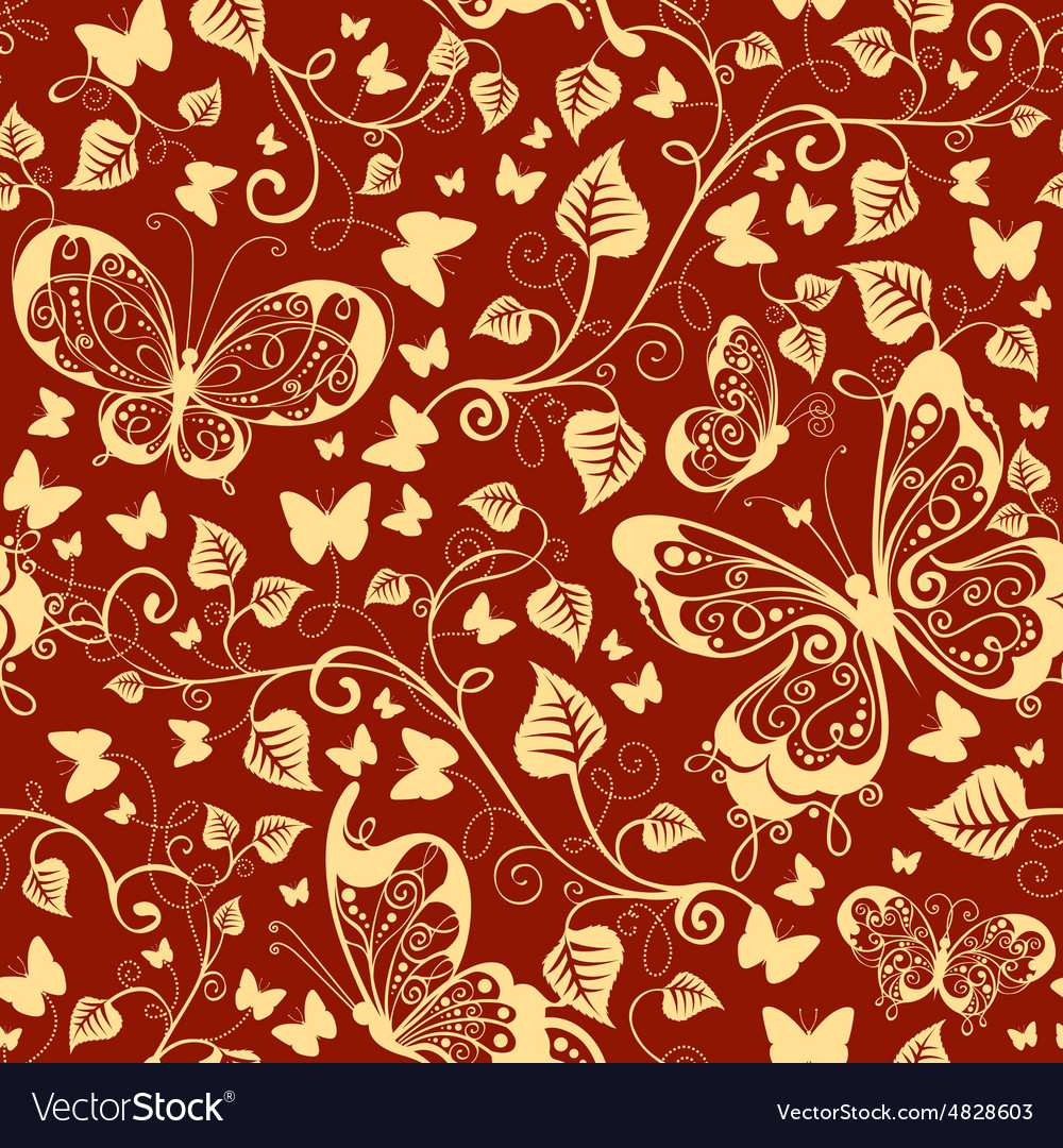 Seamless floral texture