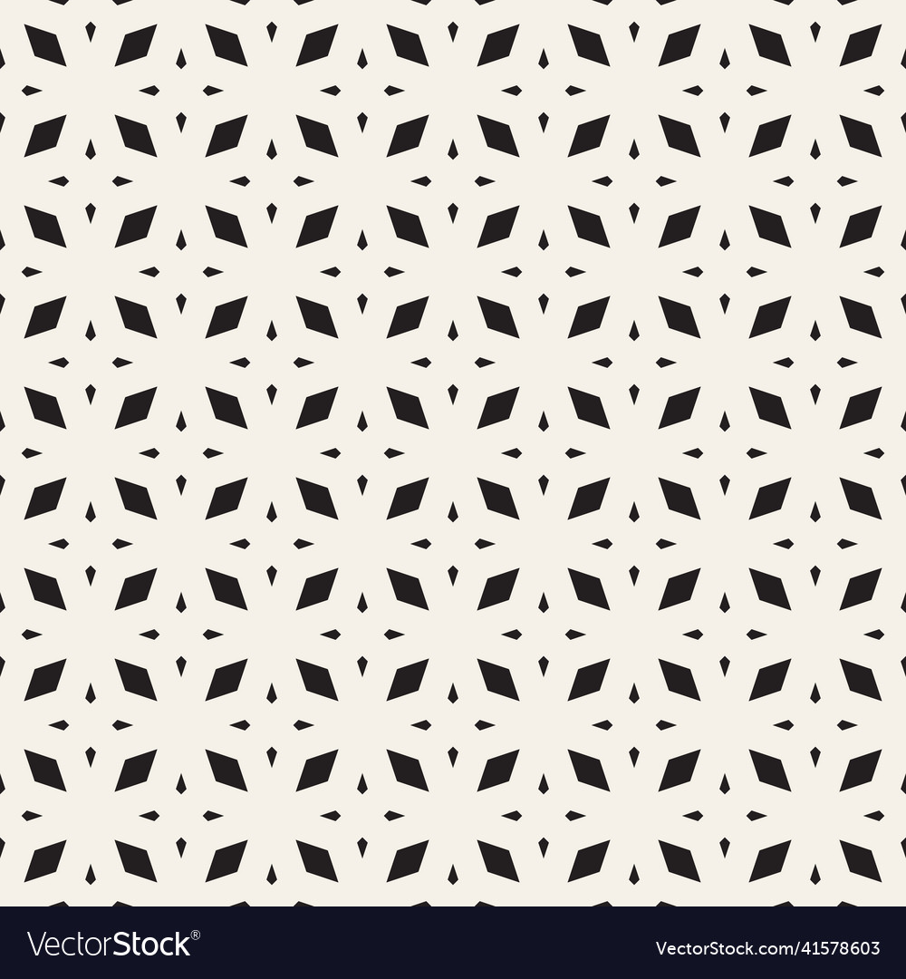 Seamless pattern repeating geometric elements vector image Seamless pattern repeating geometric elements