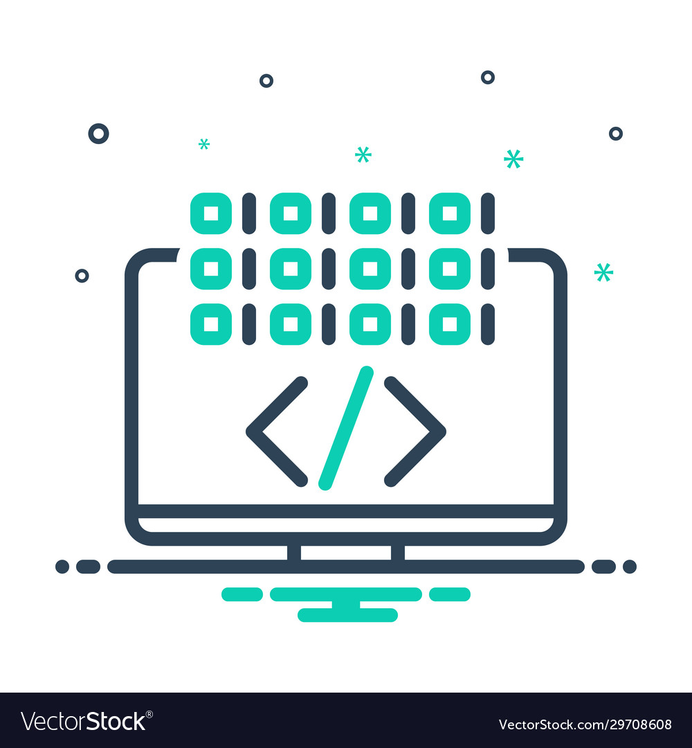Coding Royalty Free Vector Image - VectorStock