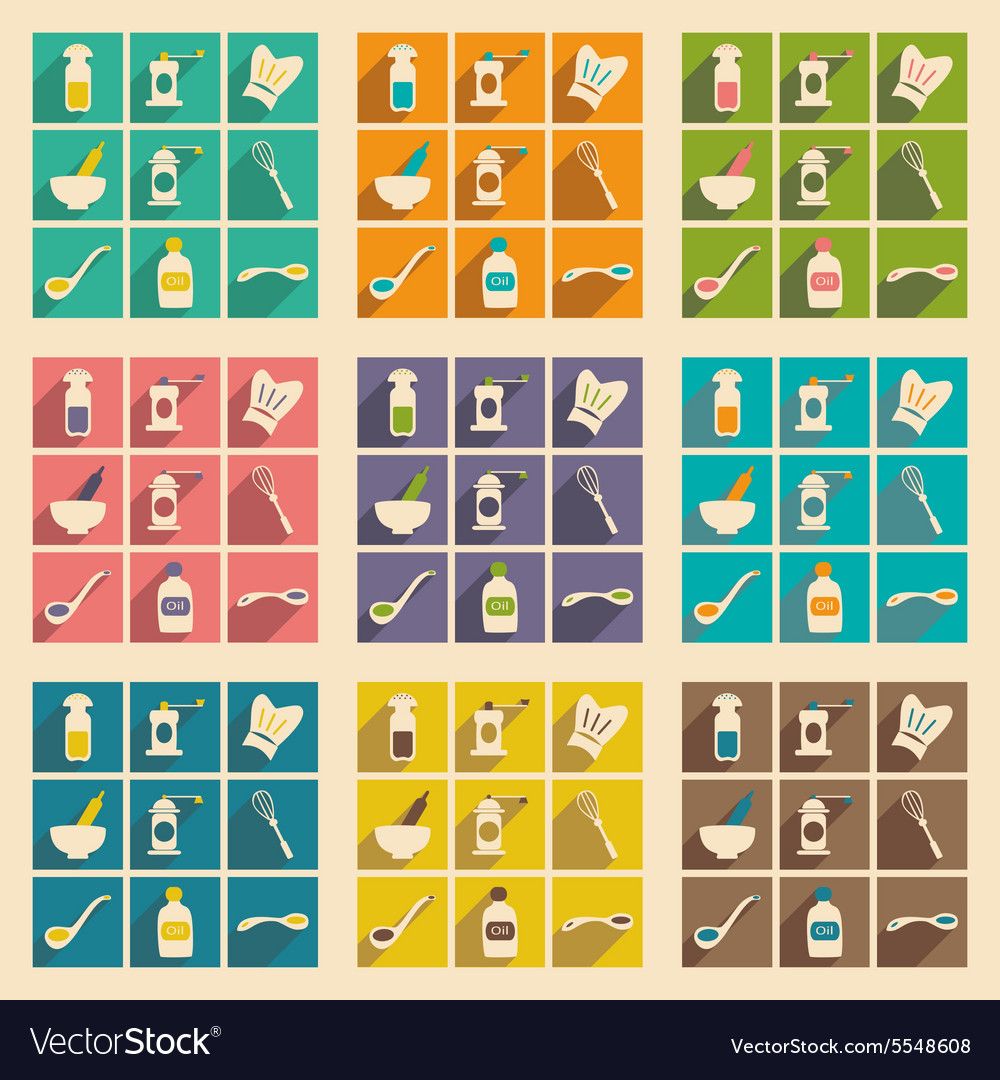 Flat with shadow concept and mobile application