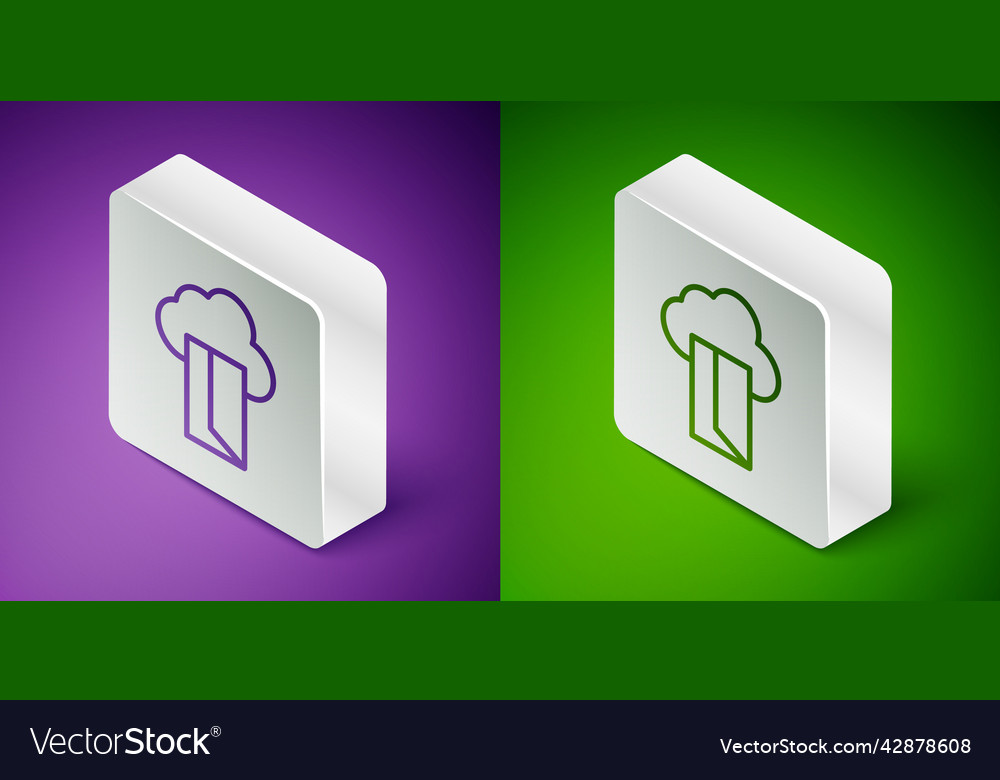 Isometric line cloud database icon isolated