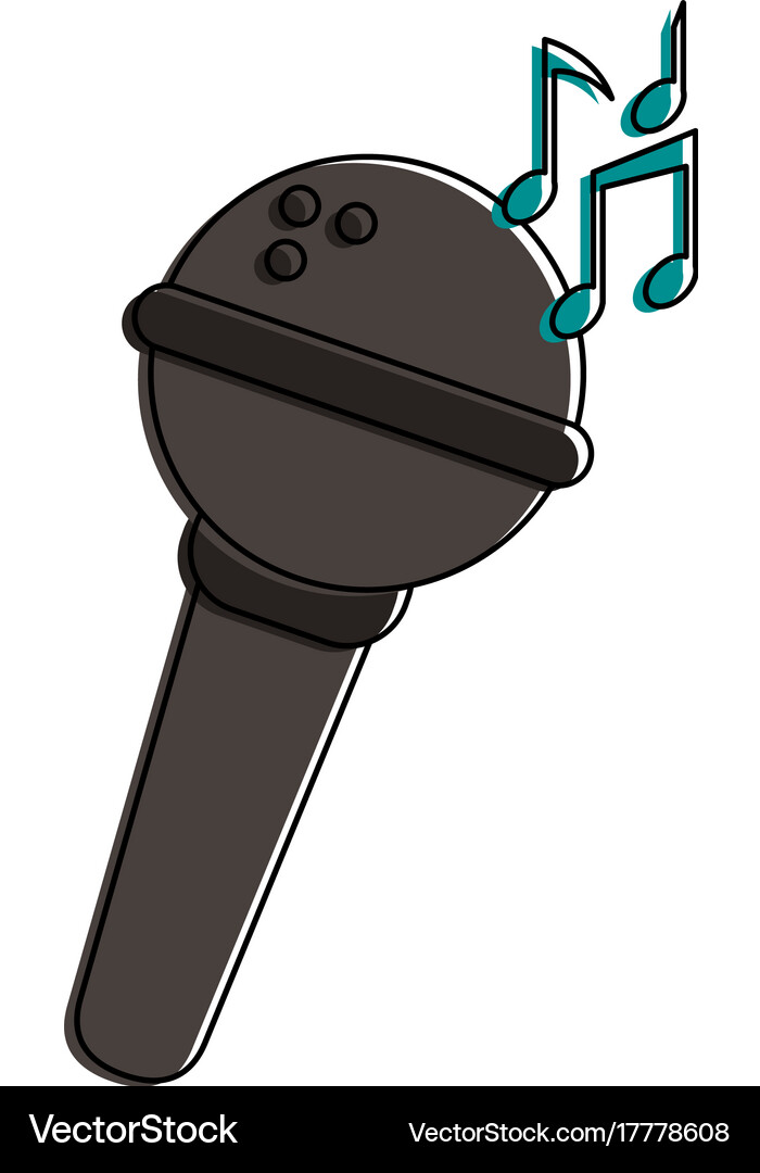 Microphone record icon image Royalty Free Vector Image
