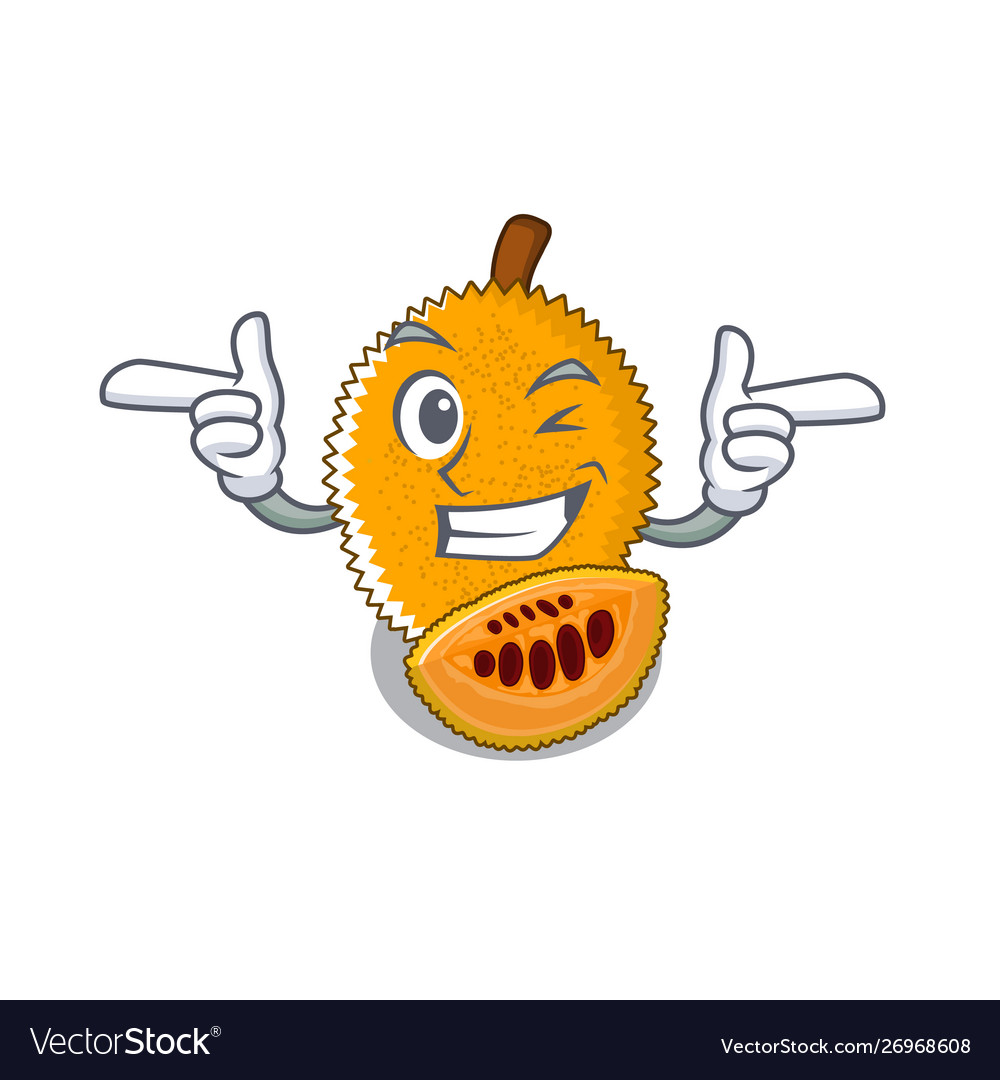 Wink gac fruit with character shape