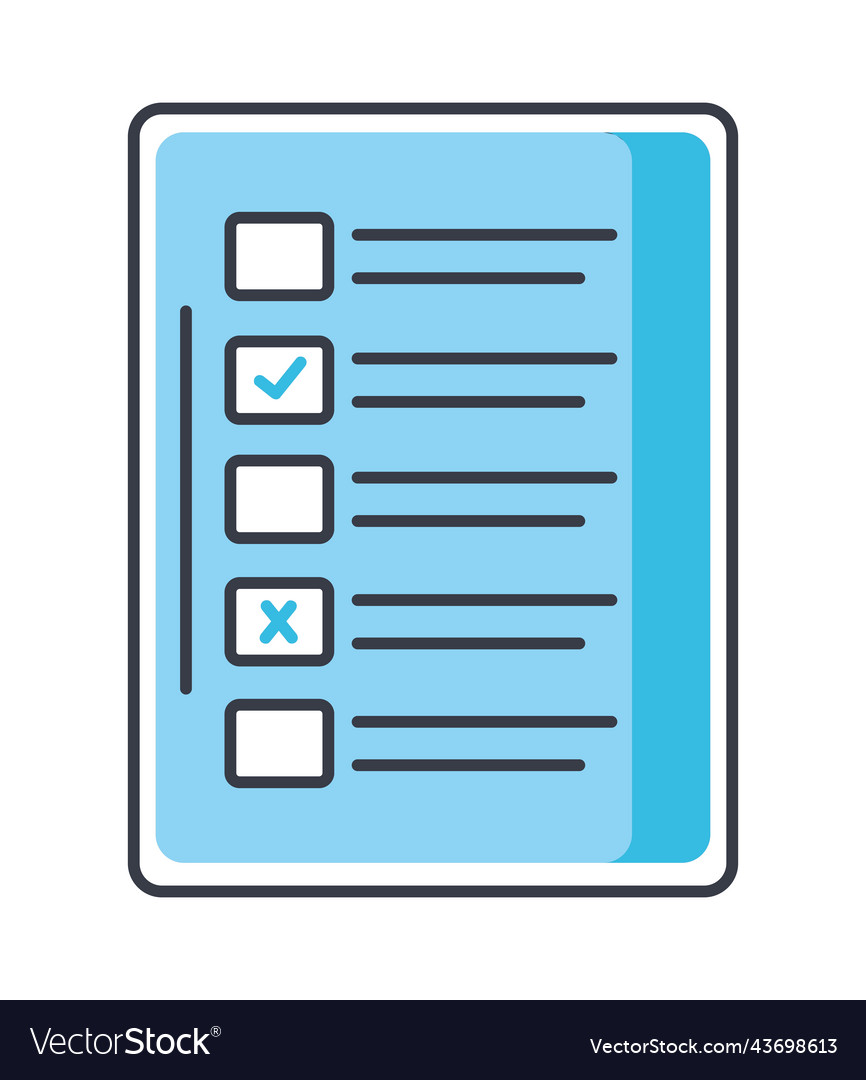 Document file with checklist