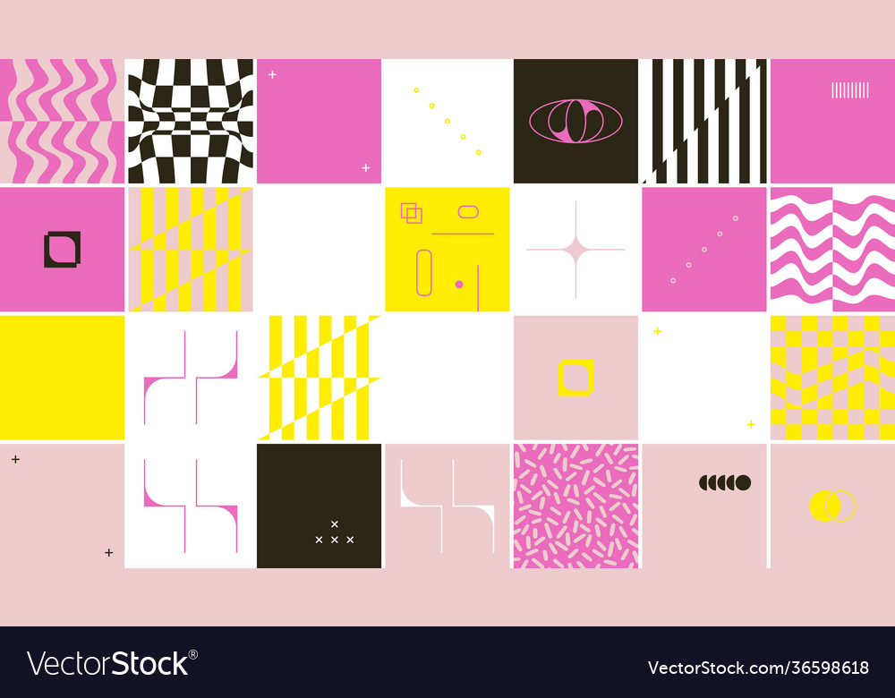Digital design abstract pattern