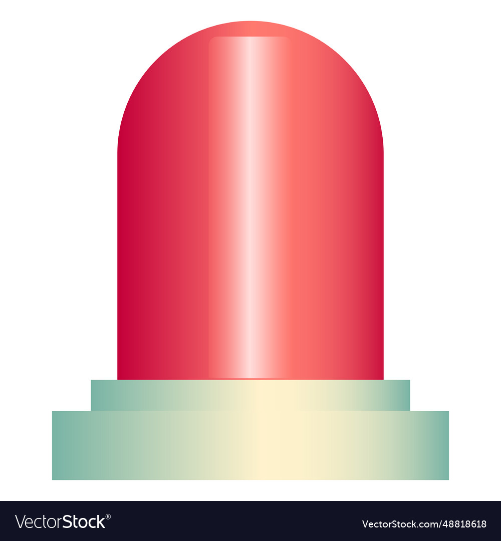 Factory alarm element Vector Image Factory alarm element
