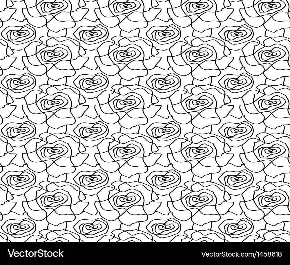 Floral seamless pattern background Royalty Free Vector Image