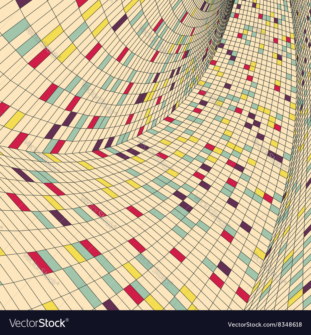 Mosaic abstract background polygonal