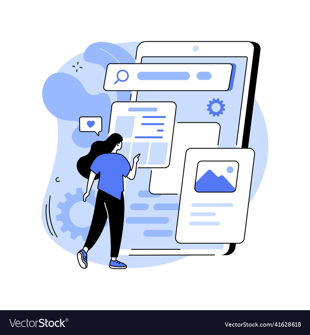 Usability testing abstract concept vector image Usability testing abstract concept