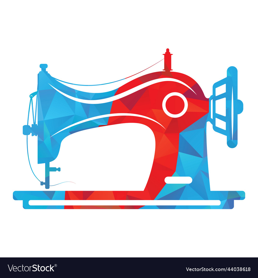 Vintage Sewing Machine Icon Royalty Free Vector Image