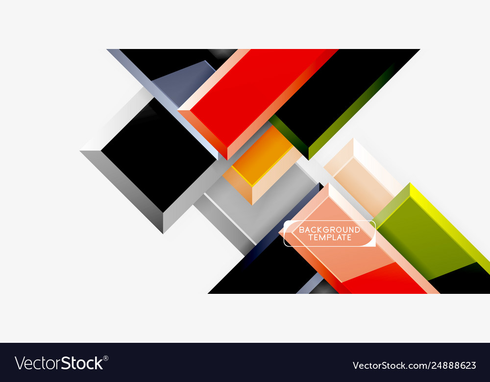 Abstract arrows composition background Vector Image Abstract arrows composition background