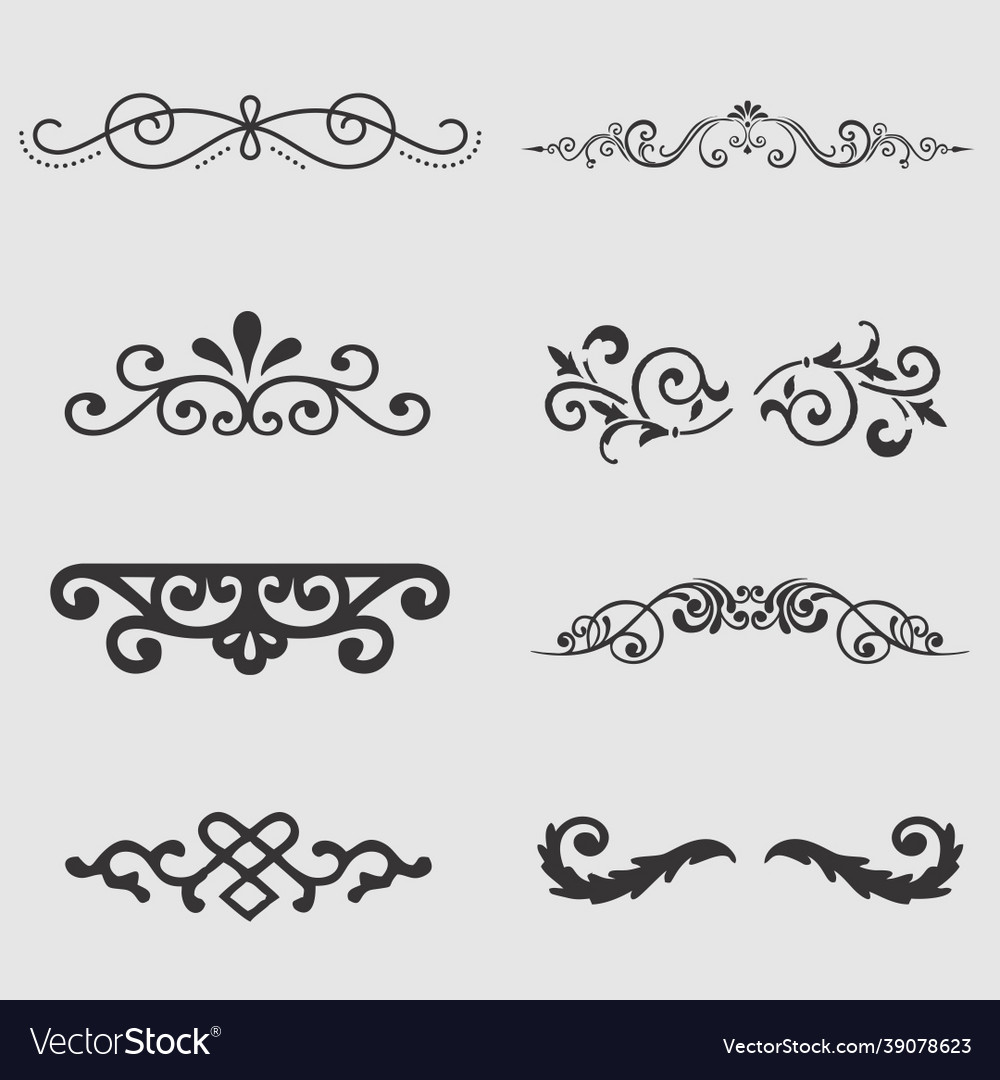 Arabesques Royalty Free Vector Image - VectorStock