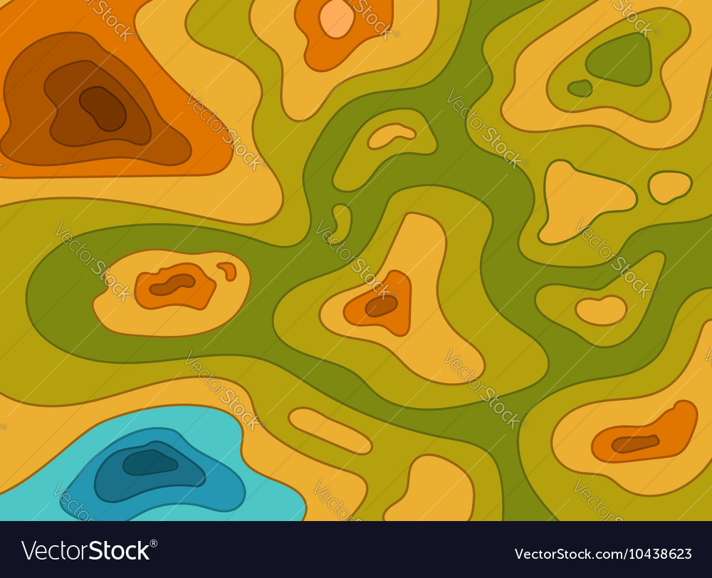 Basic generic geographical map part