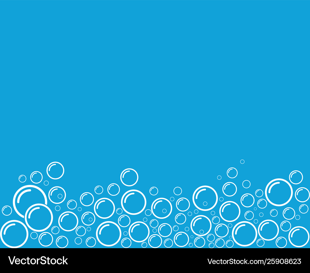 Bubble water Royalty Free Vector Image - VectorStock