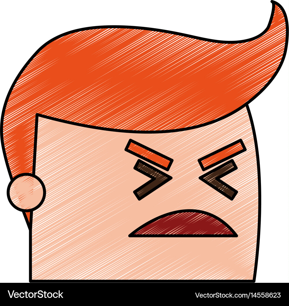 Cartoon Pencil With Face