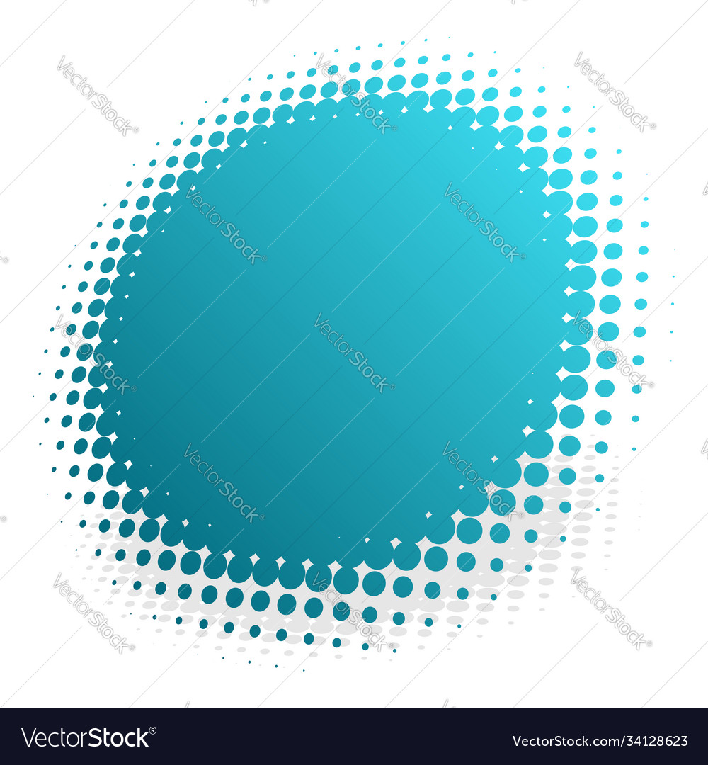 Colorful halftone pattern texture in 3d vector image Colorful halftone pattern texture in 3d