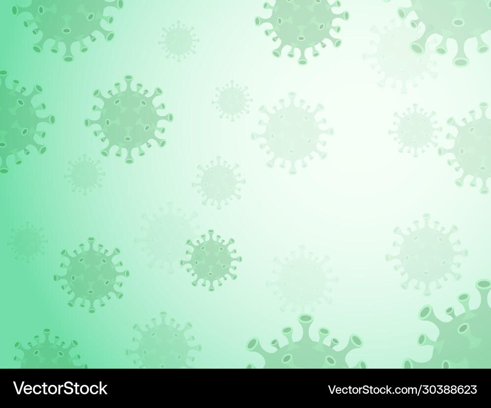 Coronavirus background Royalty Free Vector Image