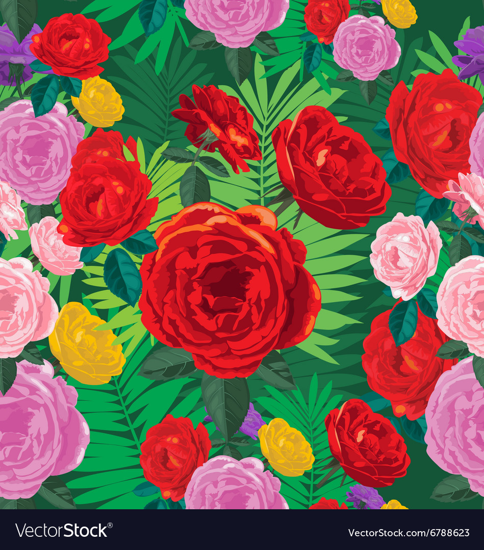 Floral Seamless Pattern