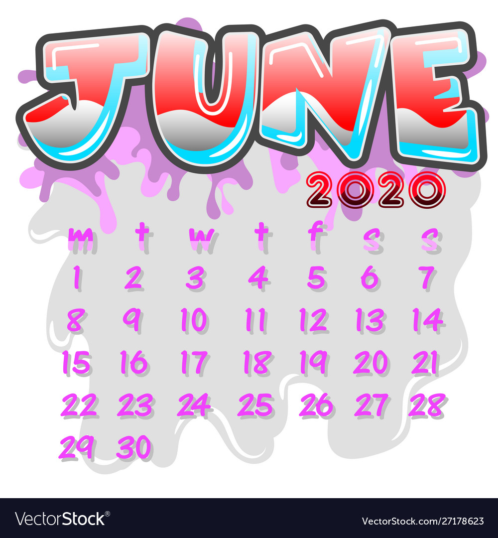 June, 2020