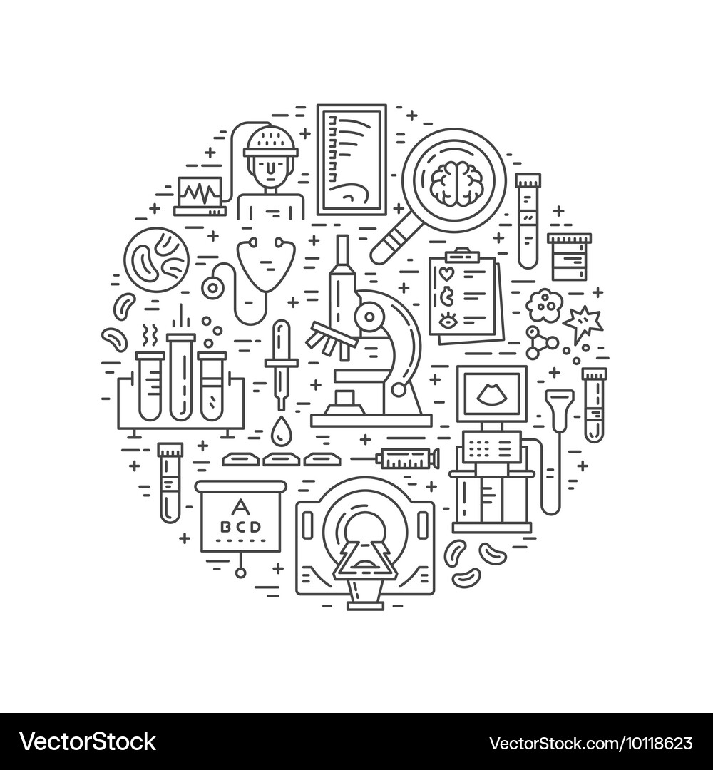 Medical concept Royalty Free Vector Image - VectorStock