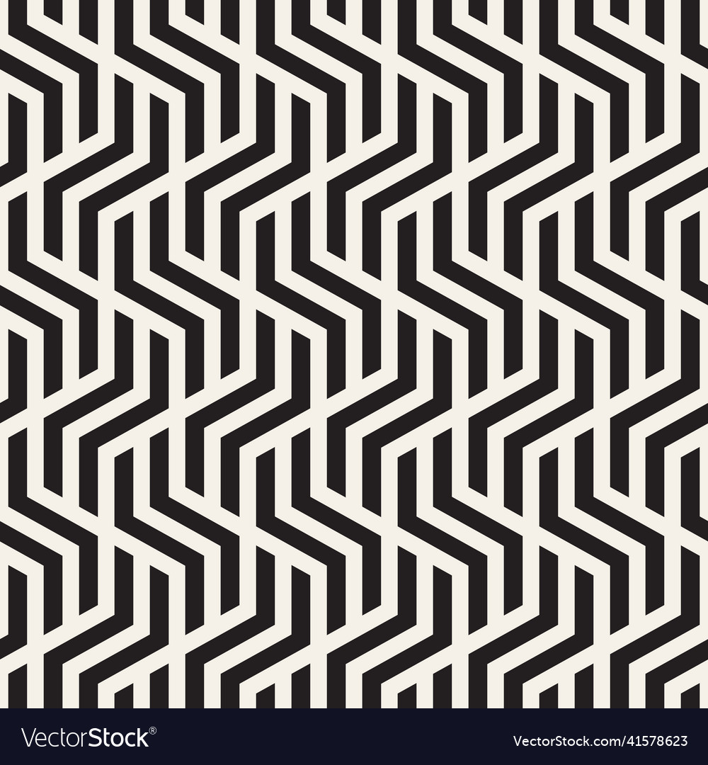 Seamless pattern repeating geometric elements vector image Seamless pattern repeating geometric elements