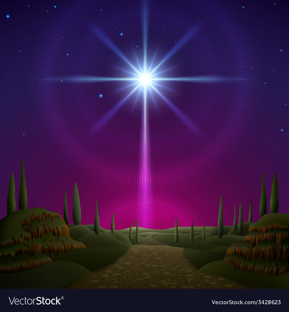 Star Of Bethlehem Royalty Free Vector Image VectorStock