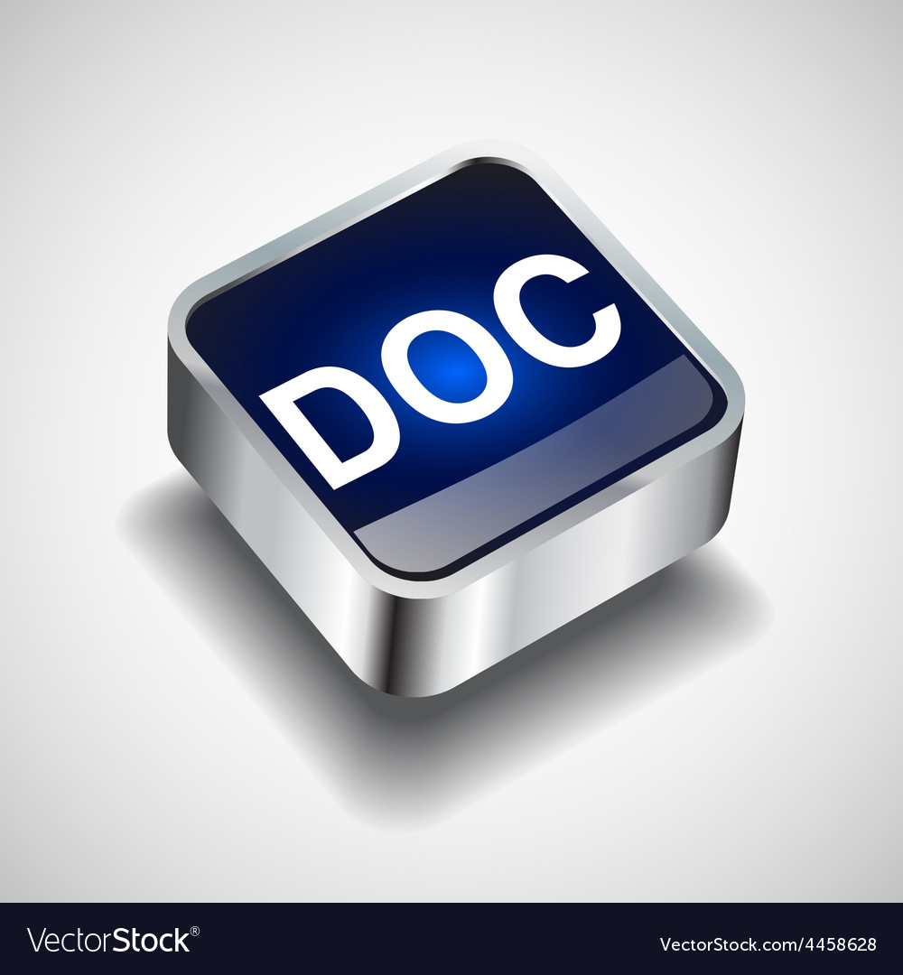 Icon format button file document