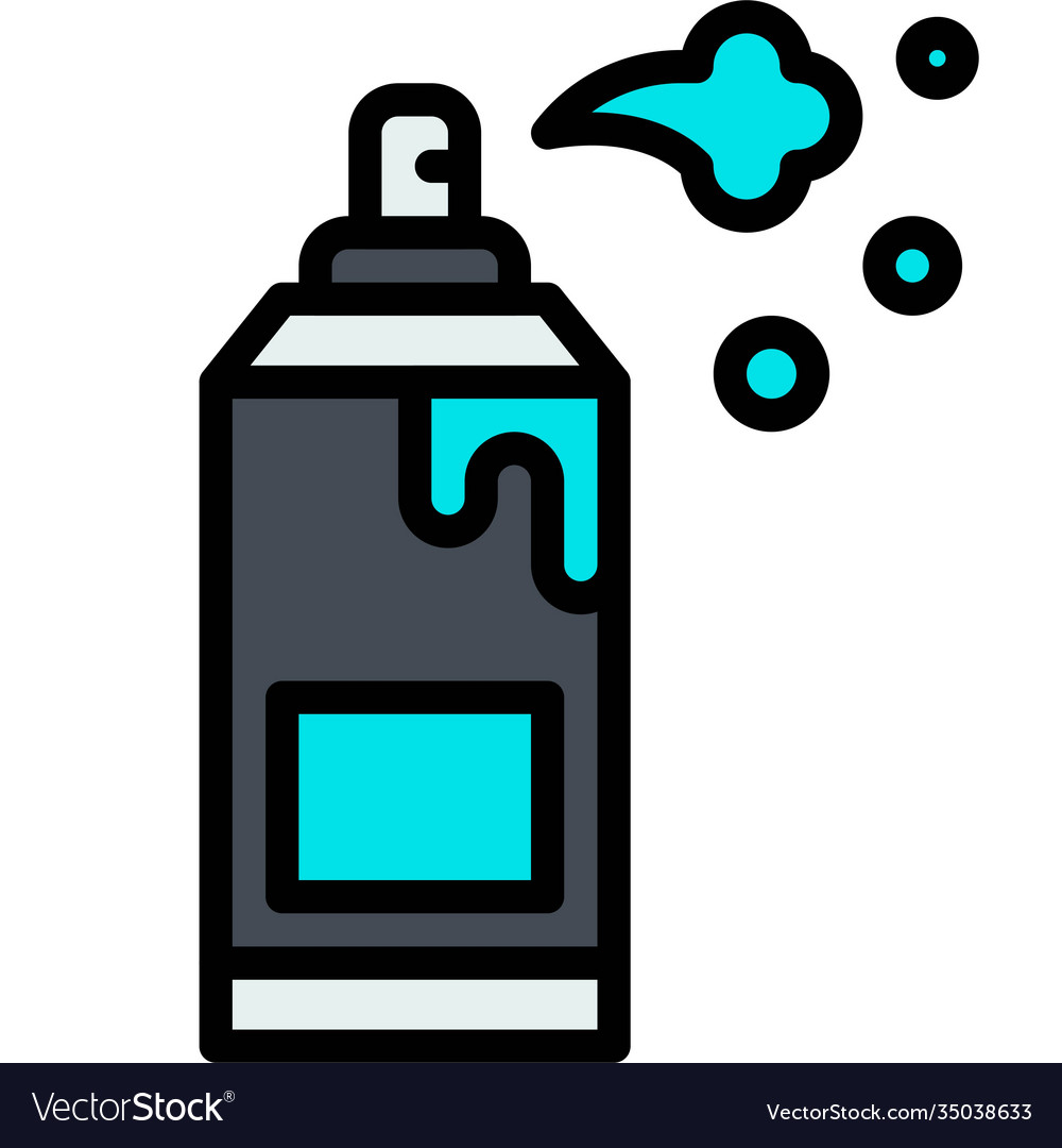 Aerosol paint icon protest related Royalty Free Vector Image